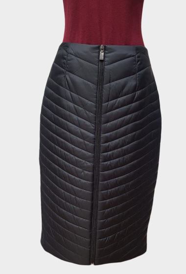 Юбка пуховая, 17311001, черн